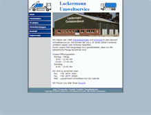 Tablet Screenshot of lackermann-container.de